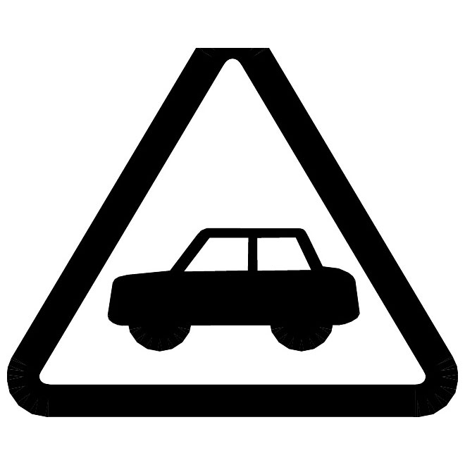 660x660 Road Safety First Vector Symbol