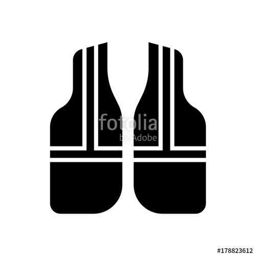 500x500 Safety Vest Icon Stock Image And Royalty Free Vector Files On