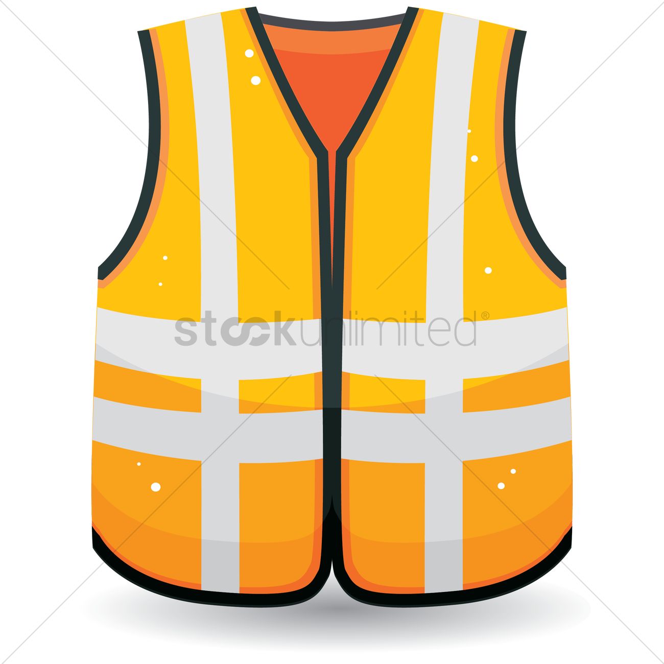 1300x1300 Free Safety Vest Vector Image