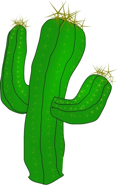 378x593 Saguaro Cactus Clip Art Free Vector In Open Office Drawing Svg