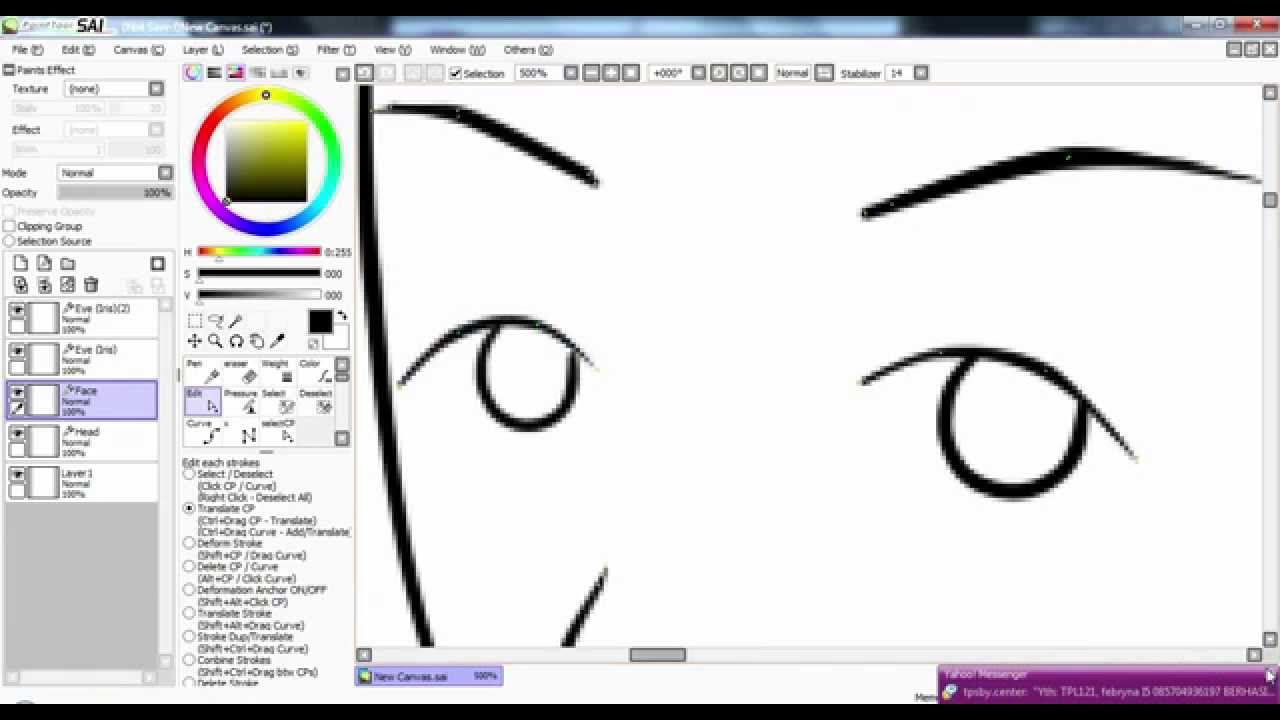 1280x720 Paint Tool Sai
