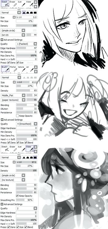 354x750 Palette And Brush Isolated On Blue Background Vector Sai Coloring