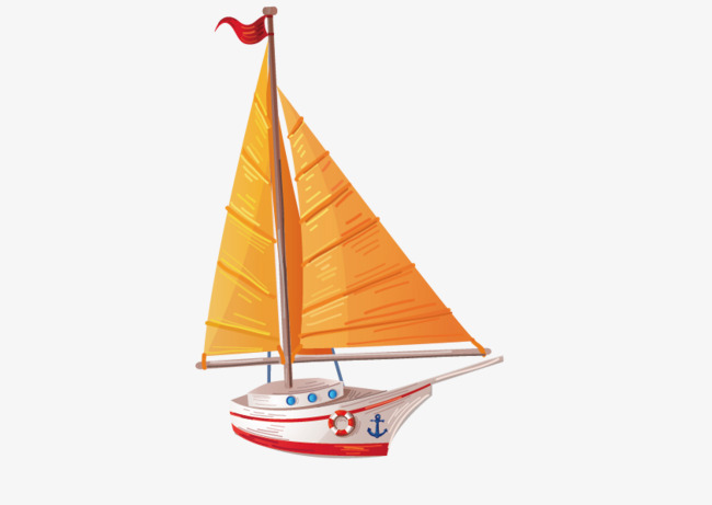 650x461 Vector Sailing, Vector, Sailboat, Orange Png And Vector For Free