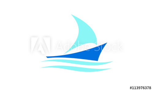 500x300 Boat Sail Vector