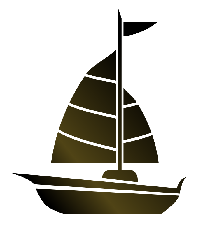 696x800 Simple Sailboat Free Vector 4vector