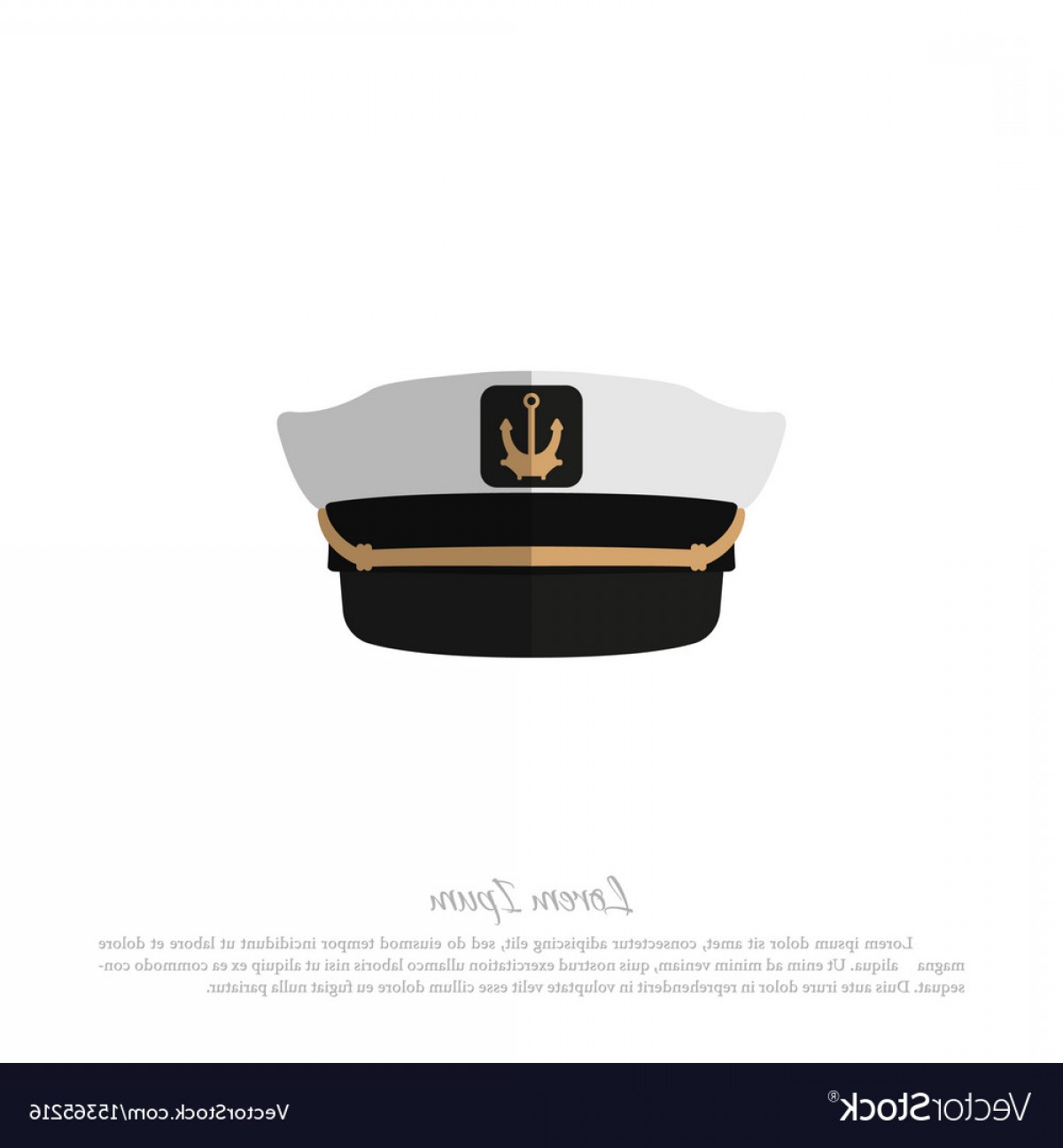 1200x1296 Hat Of Captain Icon Of Sailor Cap In Flat Style Vector Arenawp