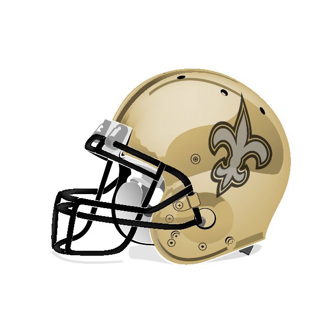 660x660 New Orleans Saints Helmet Free Vector 123freevectors