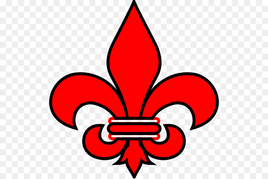 900x600 Fleur De Lis New Orleans Saints Red Clip Art