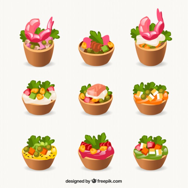 626x626 Prawn Salad Vectors, Photos And Psd Files Free Download