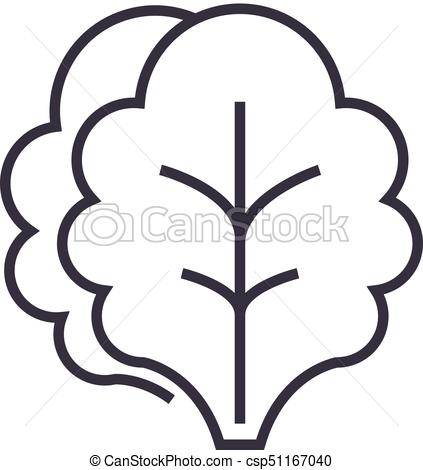 423x470 Salad Vector Line Icon, Sign, Illustration On Background, Editable