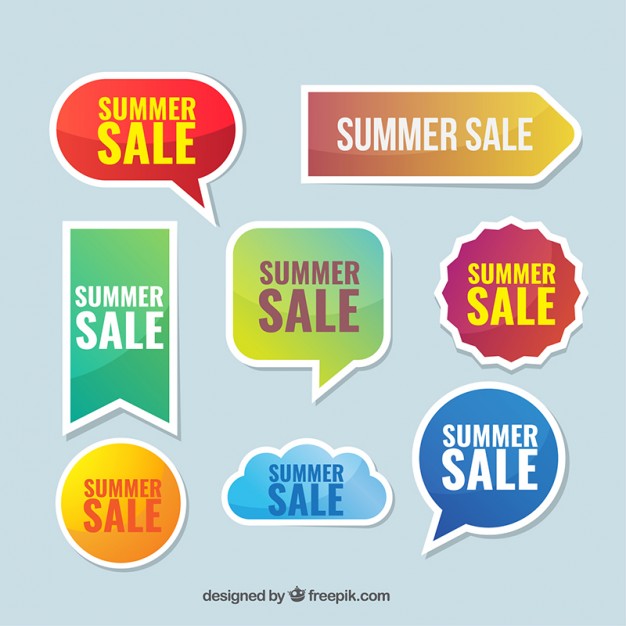 626x626 Collection Of Summer Sale Sticker Vector Free Download