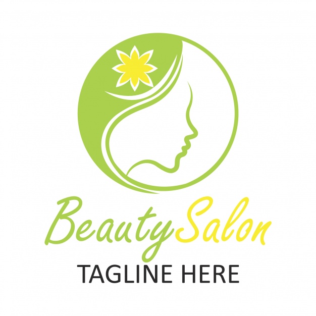 626x626 Beauty Salon Logo With Woman Design Vector Premium Download