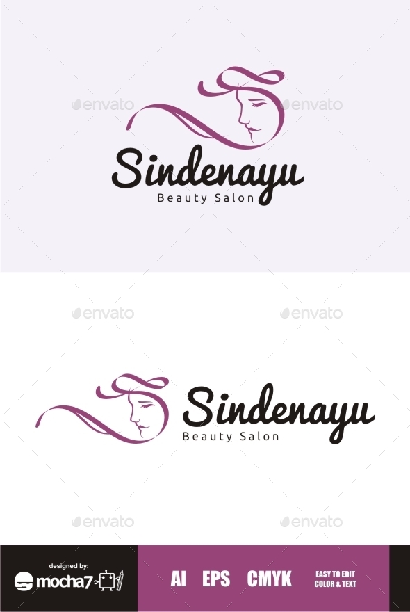 590x880 Sindenayu Beauty Salon Logo By Mocha7 Graphicriver