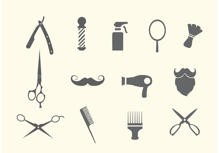 700x490 Barber Shop And Salon Vectors