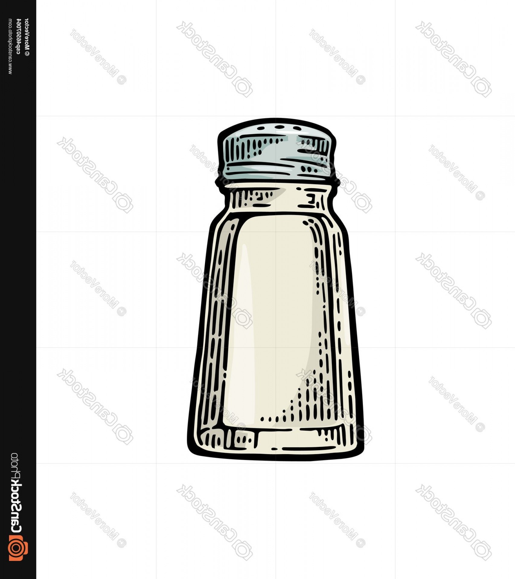 1706x1920 Salt Shaker Vintage Color Vector Lazttweet