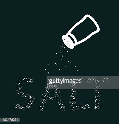 407x425 Salt Vector Element Premium Clipart