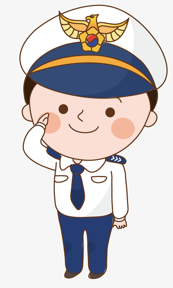 600x1000 Salute Captain, Salute, Vector Character, Cartoon Png And Vector