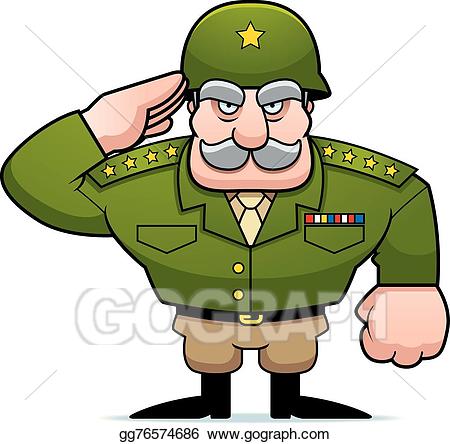 450x444 Clipart Salute Vector Art Cartoon Military General Salute Clipart