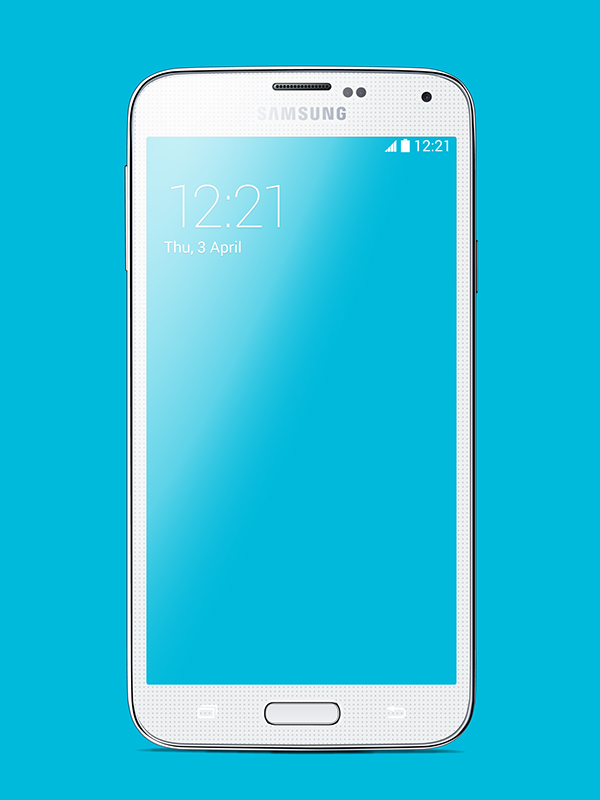 600x800 Samsung Galaxy S5 Vector Illustration On Behance