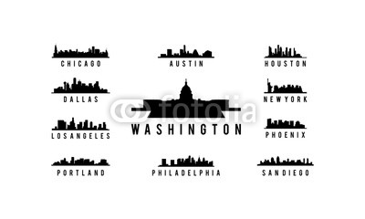 400x240 Usa City Skyline