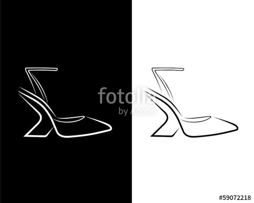 500x400 Sandal Vector Stock Image And Royalty Free Vector Files On