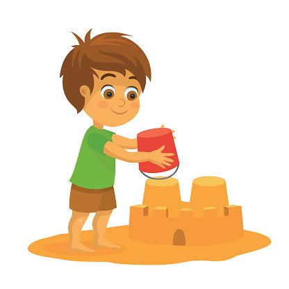 Sandcastle Vector at GetDrawings | Free download