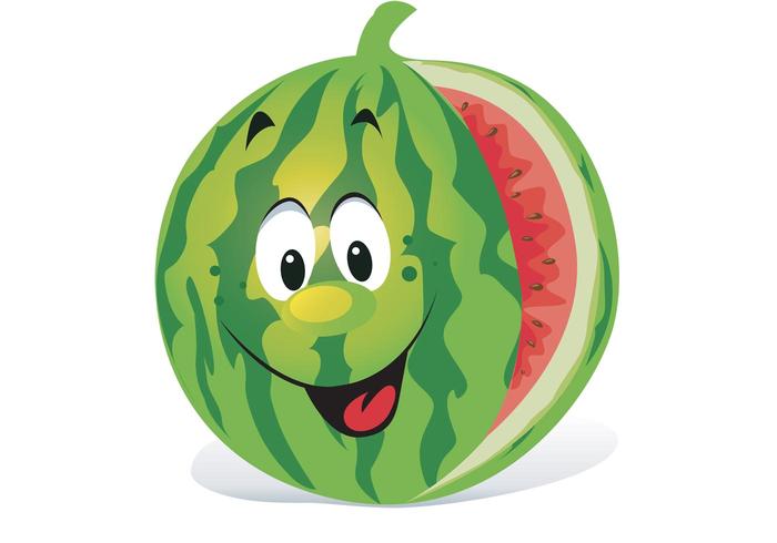 700x490 Cartoon Watermelon