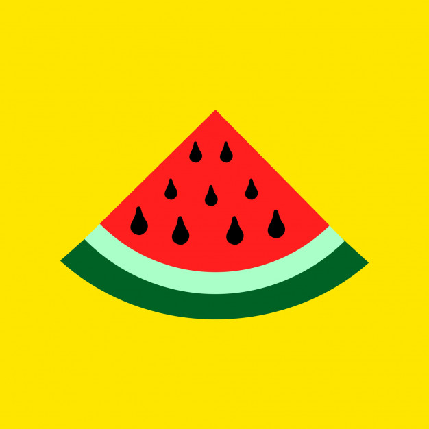 626x626 Water Melon Vector Premium Download