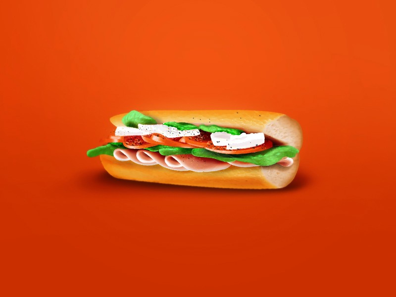 800x600 Premium Vector Sandwich Illustration Free Download