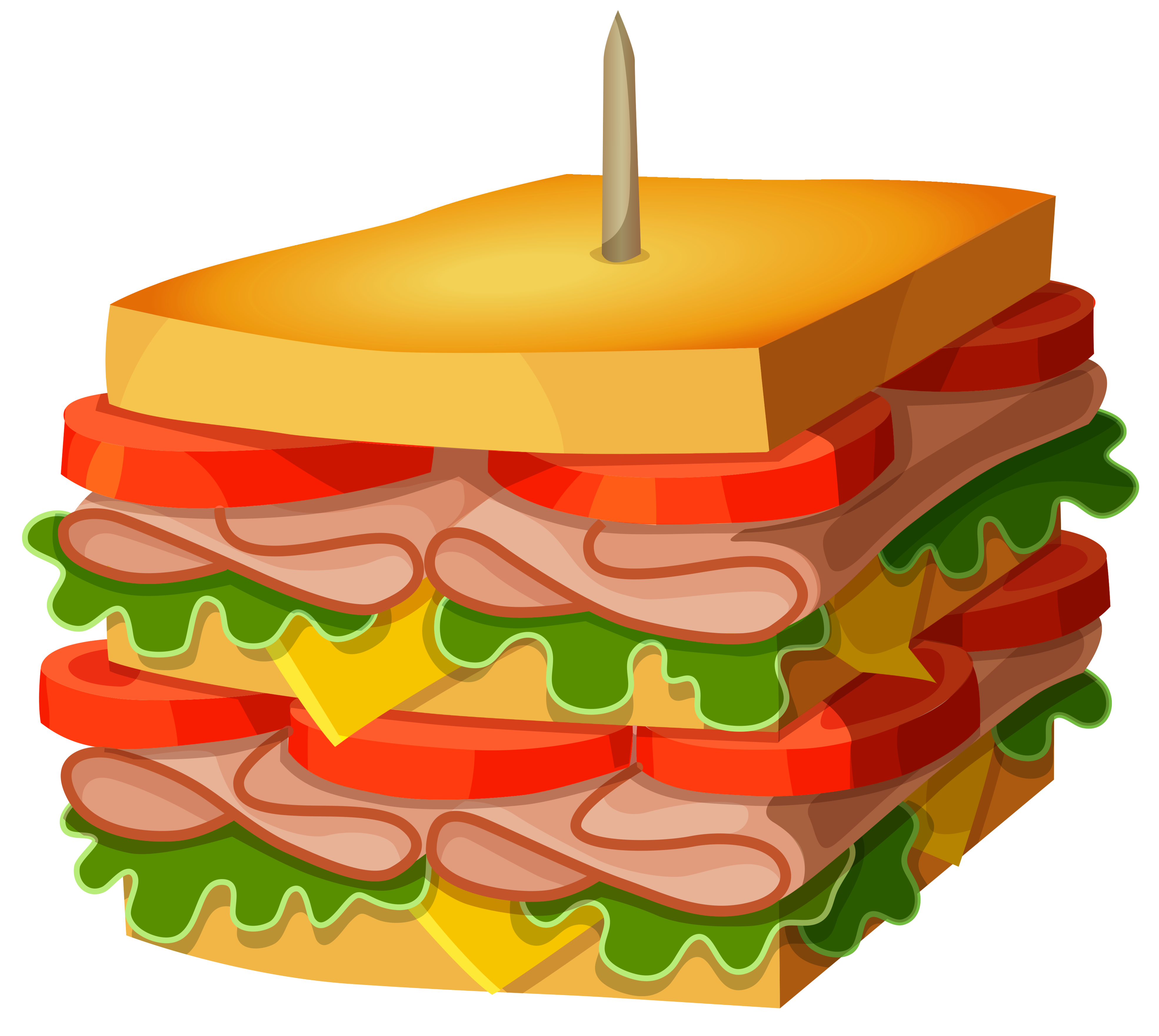 3940x3523 Sandwich Vector Clipart Best Clipart
