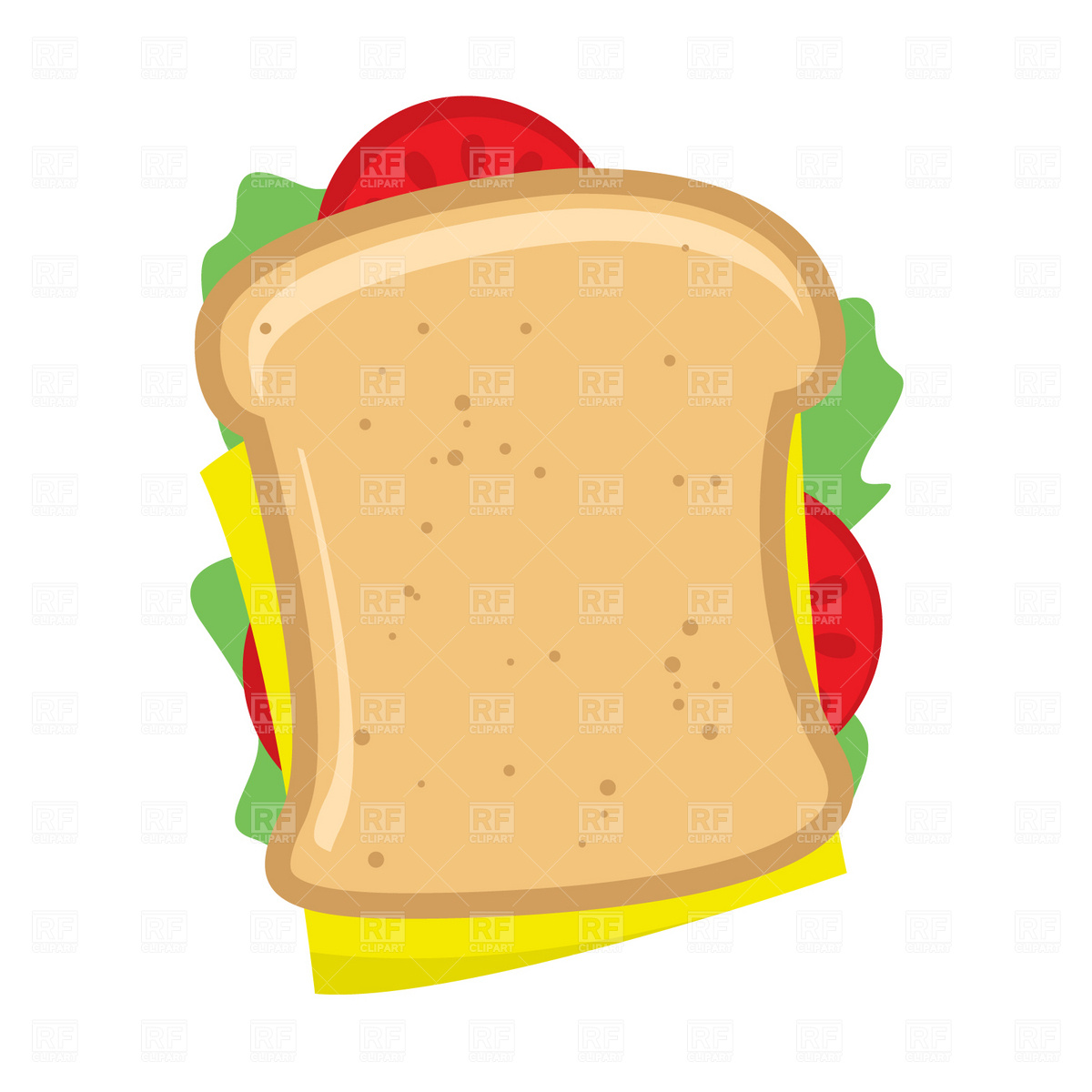 1200x1200 Sandwich Vector Image Vector Artwork Of Food And Beverages