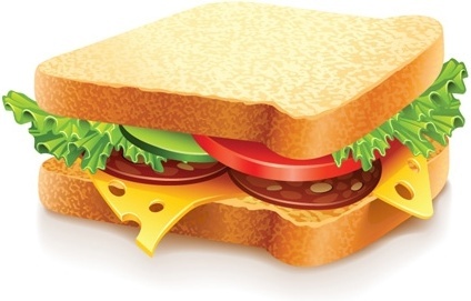 424x271 Vector Sandwich Free Vector Download (93 Free Vector) For