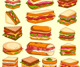 280x235 Sandwich Vector