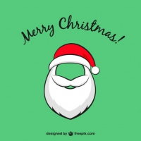 200x200 Santa Beard Free Vector Graphic Art Free Download (Found 1,559