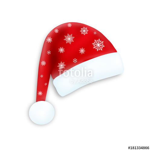500x500 Santa Claus Hat ,vector Stock Image And Royalty Free Vector Files