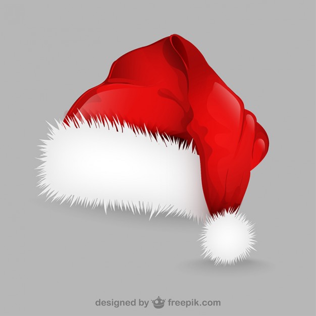 626x626 Santa Claus Hat Illustration Vector Free Download