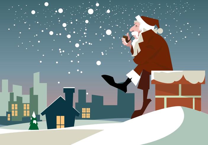 703x490 Santa Claus Free Vector Art