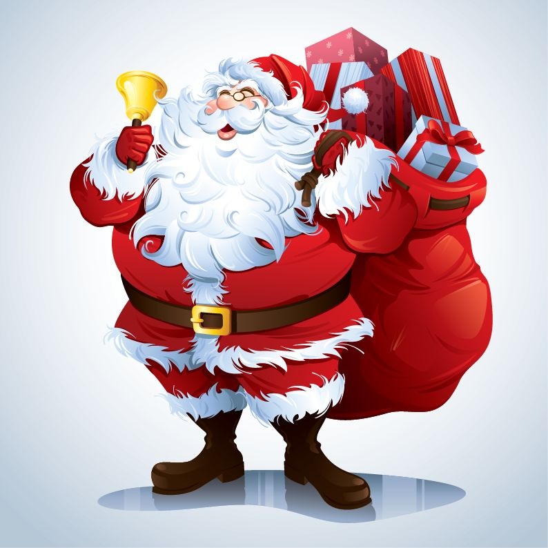 794x794 Santa Claus Vector Clip Art Free Vector Graphics All Free Web