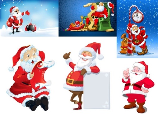 508x368 Santa Free Vector Download (829 Free Vector) For Commercial Use