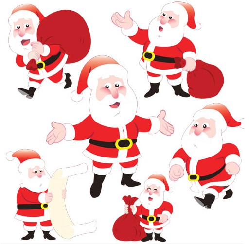 512x502 Cute Santa Claus Vector Ai Format Free Vector Download