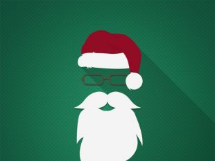310x233 Hipster Santa Face Free Vectors Ui Download