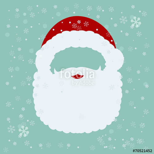 500x500 Santa Claus Mask, Add Face, Vector Stock Image And Royalty Free