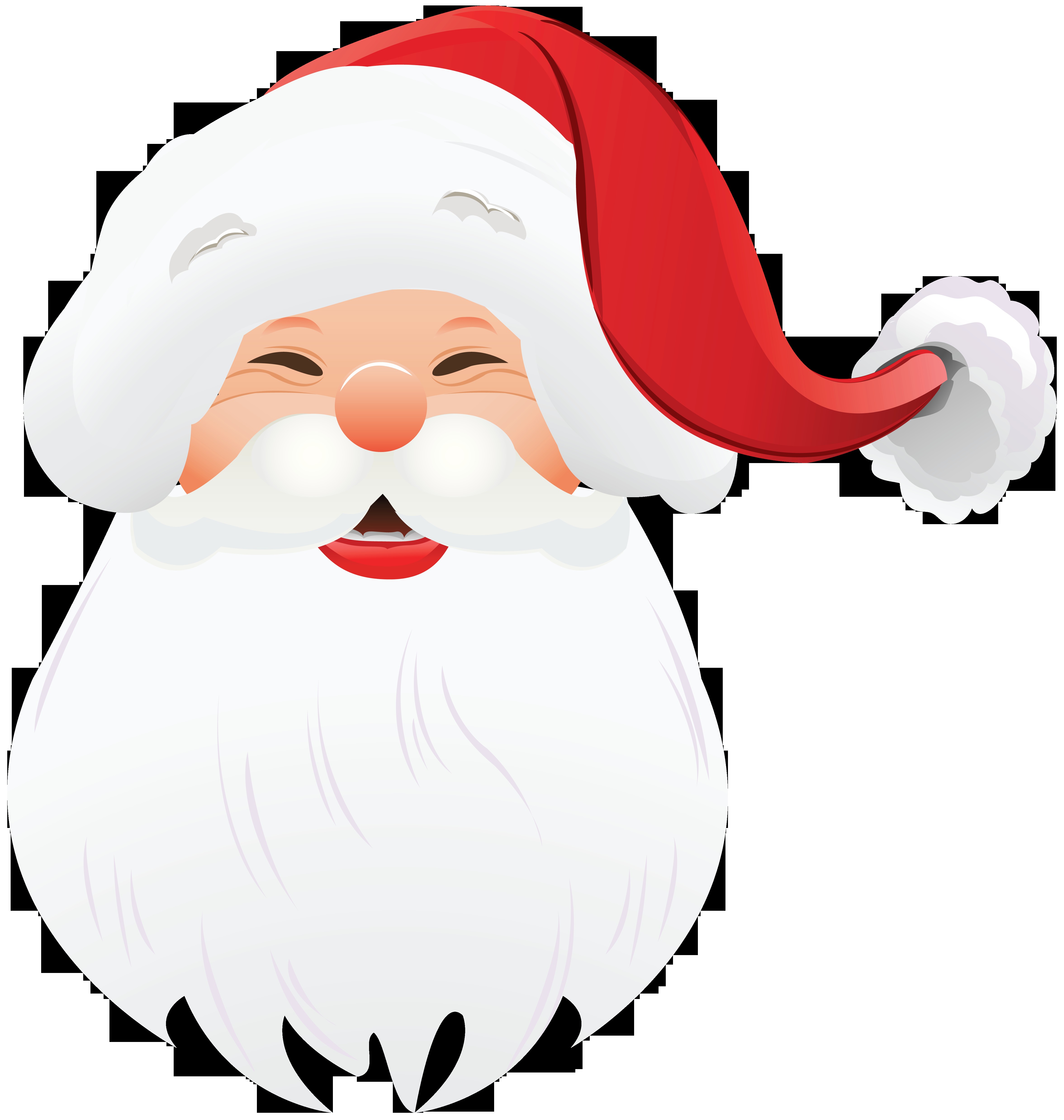 4705x4951 Santa Face Clipart Vector Archives