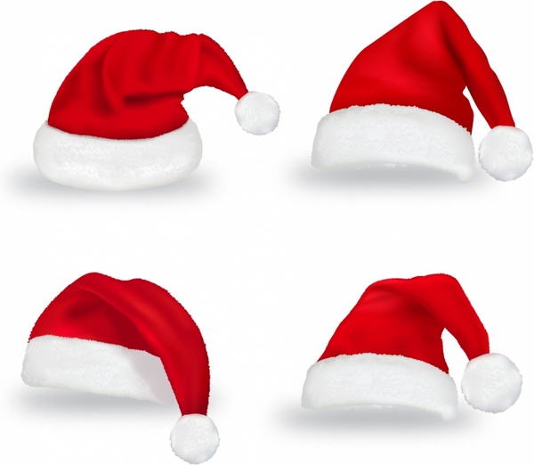 600x522 Christmas Hat Free Vector In Adobe Illustrator Ai ( .ai