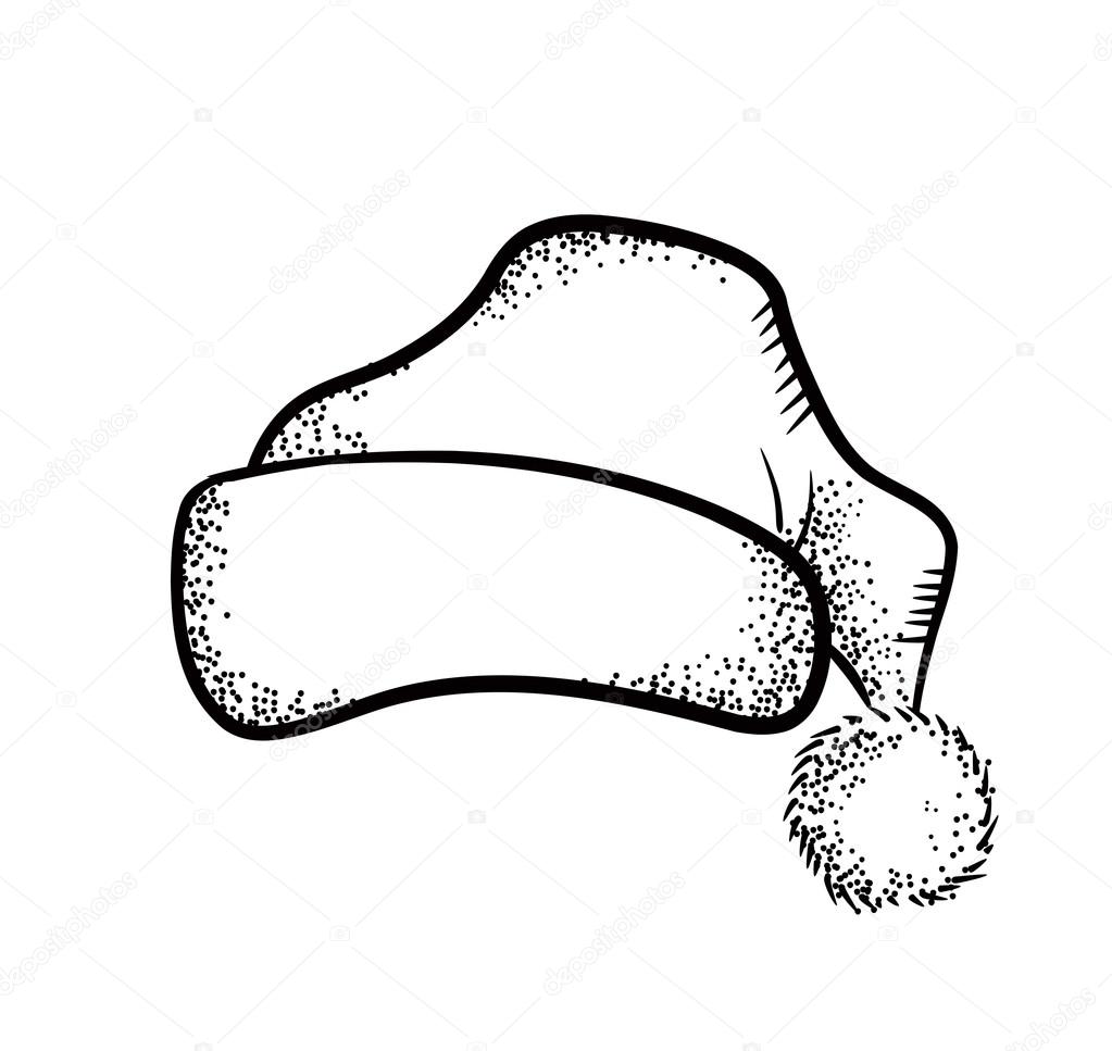 1023x967 Drawn Hat Santa Hat
