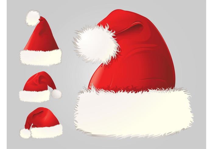 700x490 Santa Hats Vector