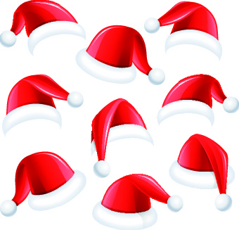 340x327 Vector Christmas Hat Free Vector Download (7,692 Free Vector) For
