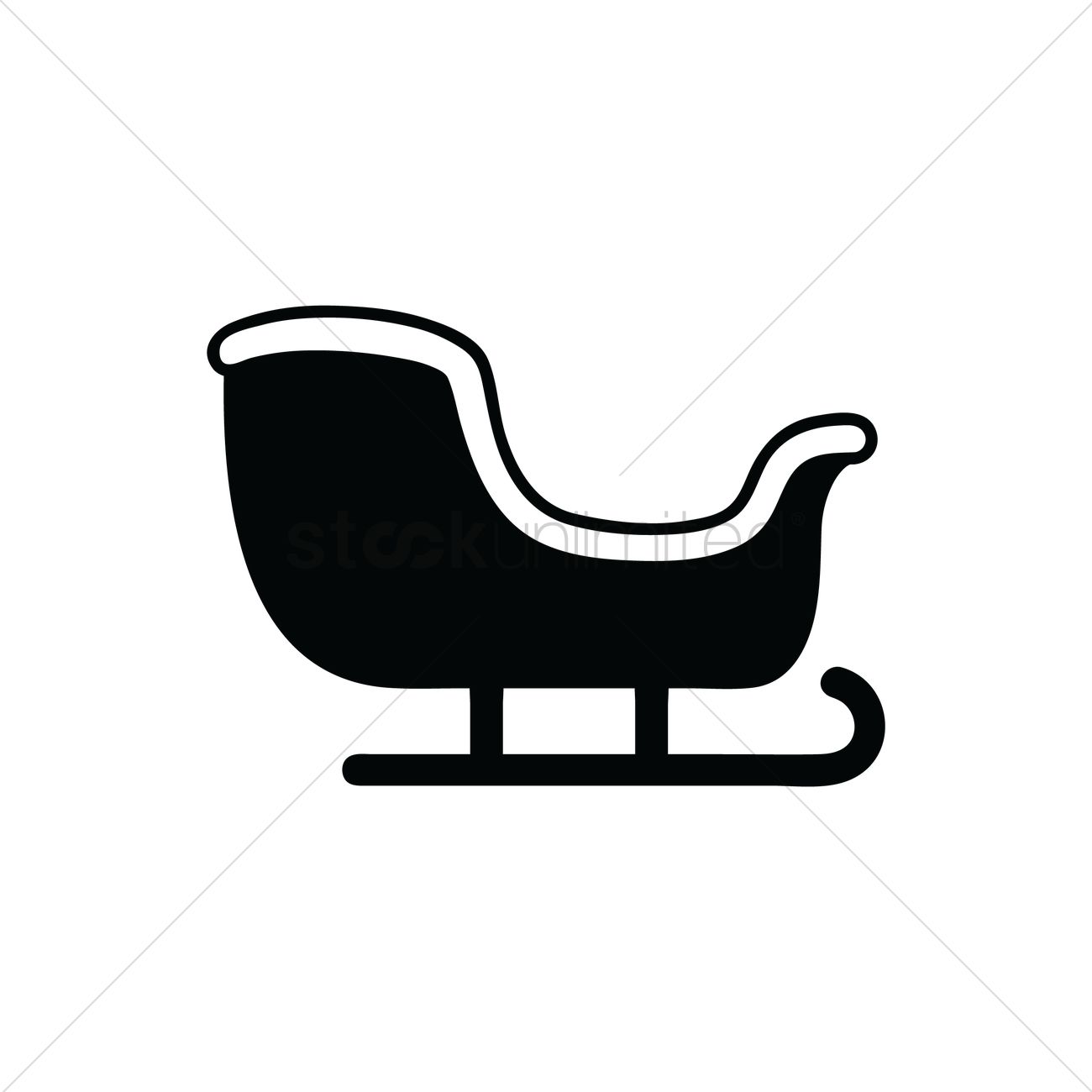 Santa Sleigh Vector at GetDrawings | Free download