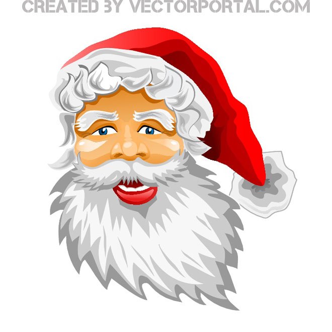 660x660 Santa Claus Image Free Vector 123freevectors
