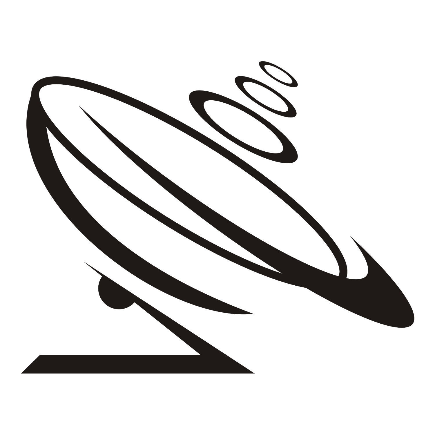 1500x1500 Vector For Free Use Satellite Dish Vector